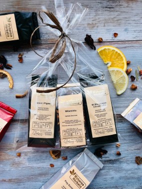 Herbaciany zestaw prezentowy 